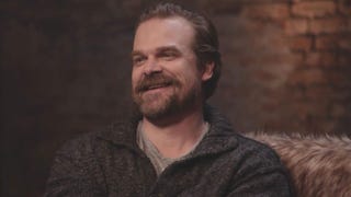 Watch 'Stranger Things' Star David Harbour Play Through the New 'God of War' Video Game