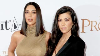 Kim and Kourtney Kardashian Flaunt Bikini Bods While in Turks and Caicos