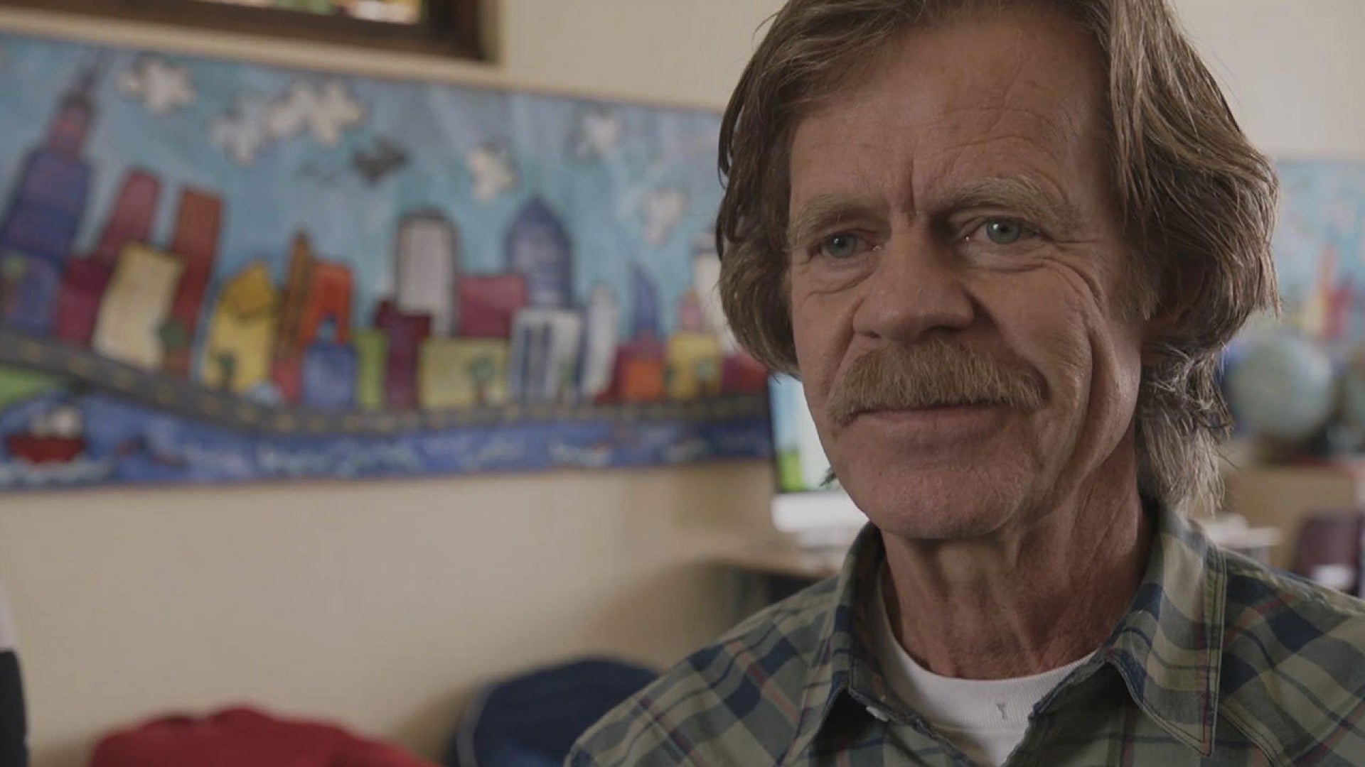 william h macy reacts to emmy rossum s