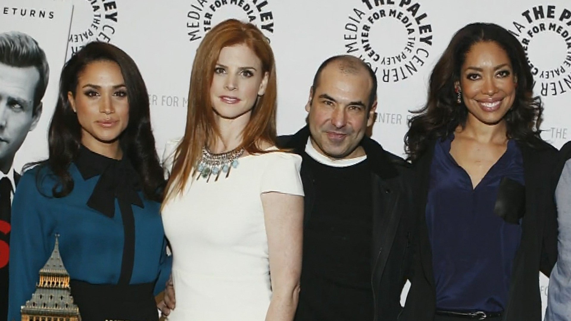 Suits Stars Recall When They First Found Out Meghan Markle Was With Prince Harry Entertainment Tonight Patrik dzhey adams, gebriel maht, rik hoffman i dr. meghan markle s suits co stars reveal when they found out about her royal romance
