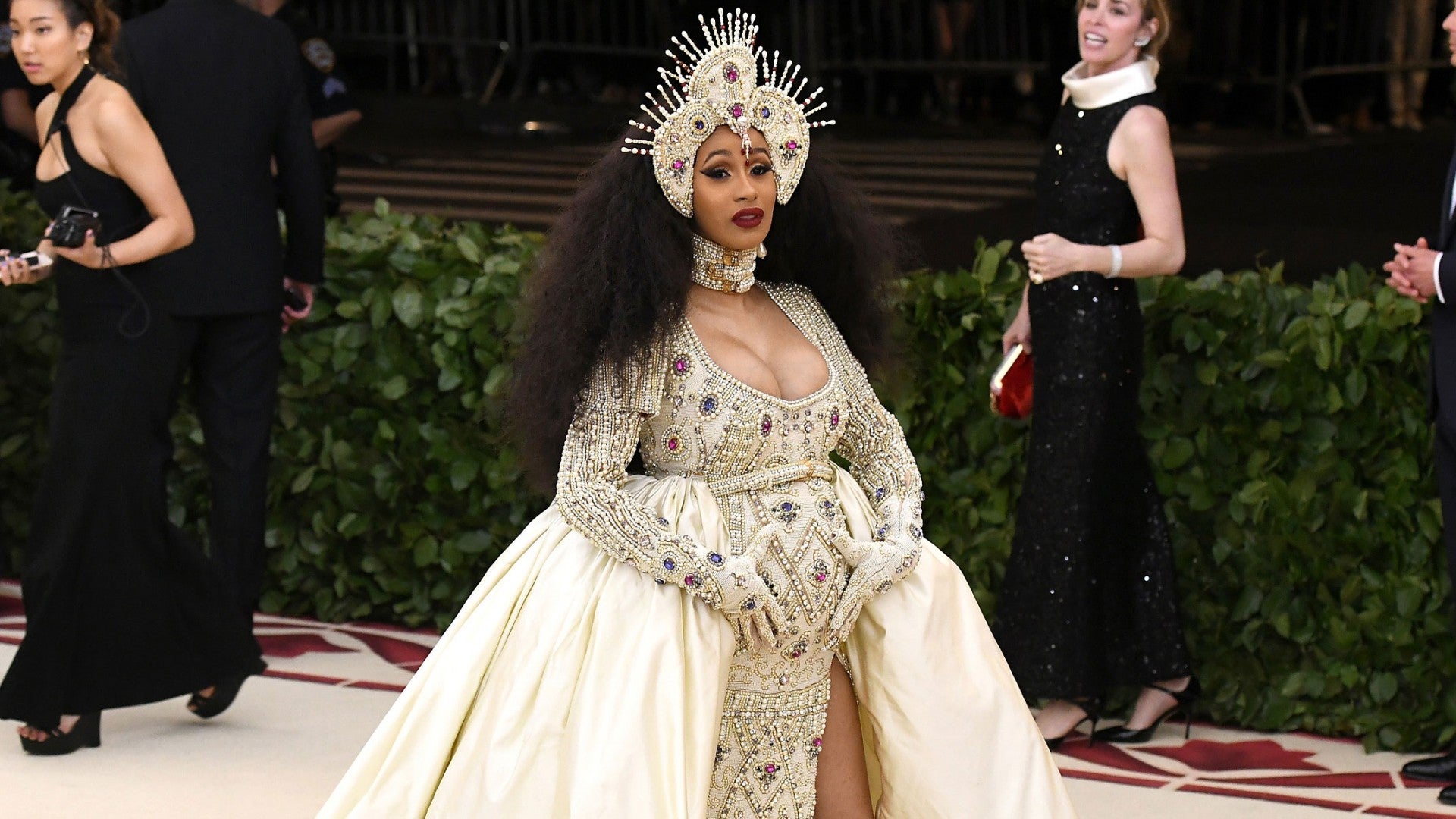 Inside Cardi B S Lavish Baby Shower Entertainment Tonight