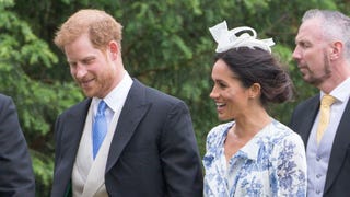 Prince Harry and Meghan Markle Were All Smiles While Attending Wedding of Princess Diana's Niece!