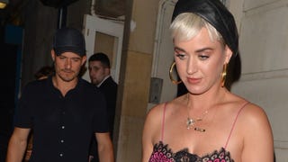 Katy Perry Rocks Lingerie Look for Date Night With Orlando Bloom 