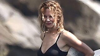 Meg Ryan Flashes Her Toned Bikini Body While Vacationing In Italy