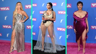 Jennifer Lopez, Cardi B, Nicki Minaj and More Stars' Must-See Fashion Moments from the VMAs