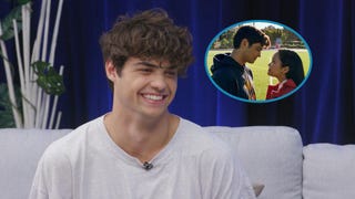 Noah Centineo Talks Cuddling and Potential Marriage Pact With Lana Condor