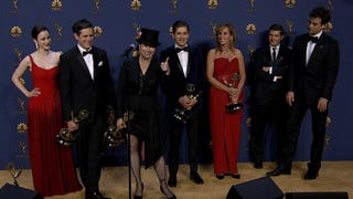 Emmys 2018: 'The Marvelous Mrs. Maisel' Cast Backstage (Full Press Conference)