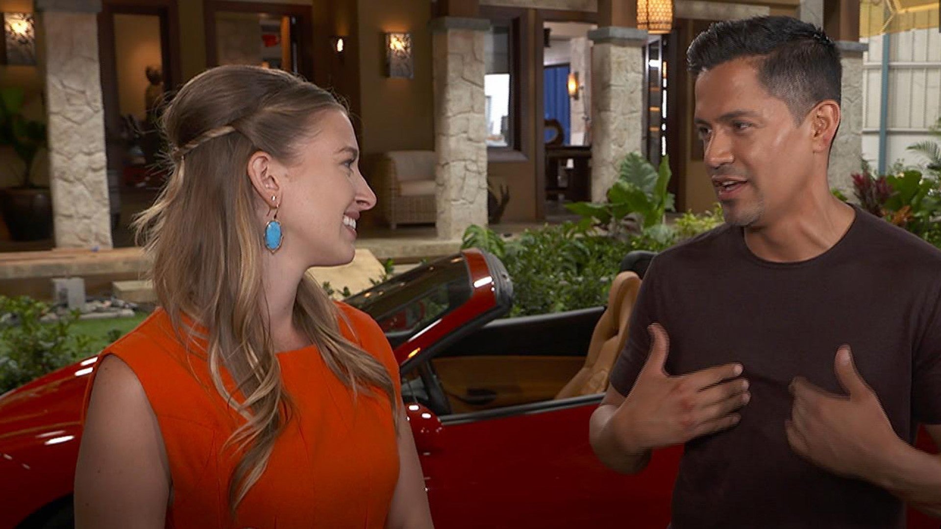 On Set With The Magnum P I Cast In Hawaii 5 Reasons To Watch This Action Packed Reboot Exclusive Entertainment Tonight 'magnum pi' reboot pilot at cbs casts jay hernandez in lead role. magnum p i set visit see the new ferraris in action exclusive
