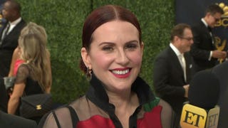 Emmys 2018: Megan Mullally Bought Her Gown Online From a 'Mean' Designer (Exclusive)
