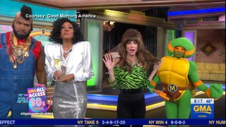 'Today' and 'GMA' Face Off in an '80s-Themed Halloween! 