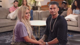 DJ Pauly D and Aubrey O'Day Perform Sex Positions on 'Marriage Boot Camp Reality Stars' (Exclusive)
