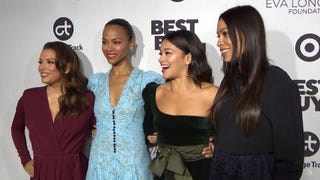 Eva Longoria Jokes She's Directing Her Latina Girl Squad in a Superhero Movie (Exclusive)