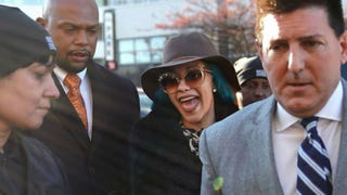 Cardi B Shows Up To Court After News Of Five GRAMMY Noms