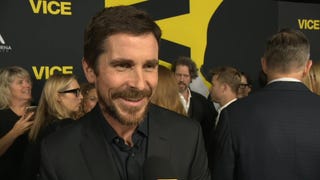 'Vice' Cast Talks Christian Bale's Major Transformation Into Dick Cheney (Exclusive)