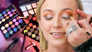 How to Perfectly Pull Off Glitter Eyeliner (With Lipstick Nick!)