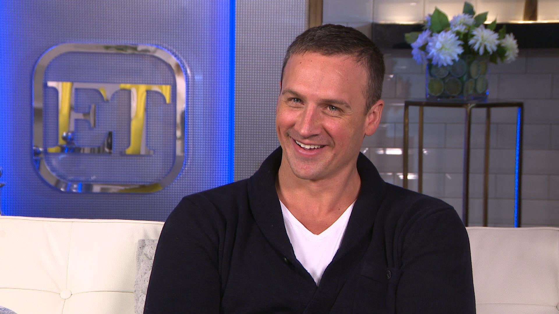 Ryan Lochte Talks Tearful Reunion With Wife And Son Following Celebrity Big Brother Eviction Entertainment Tonight