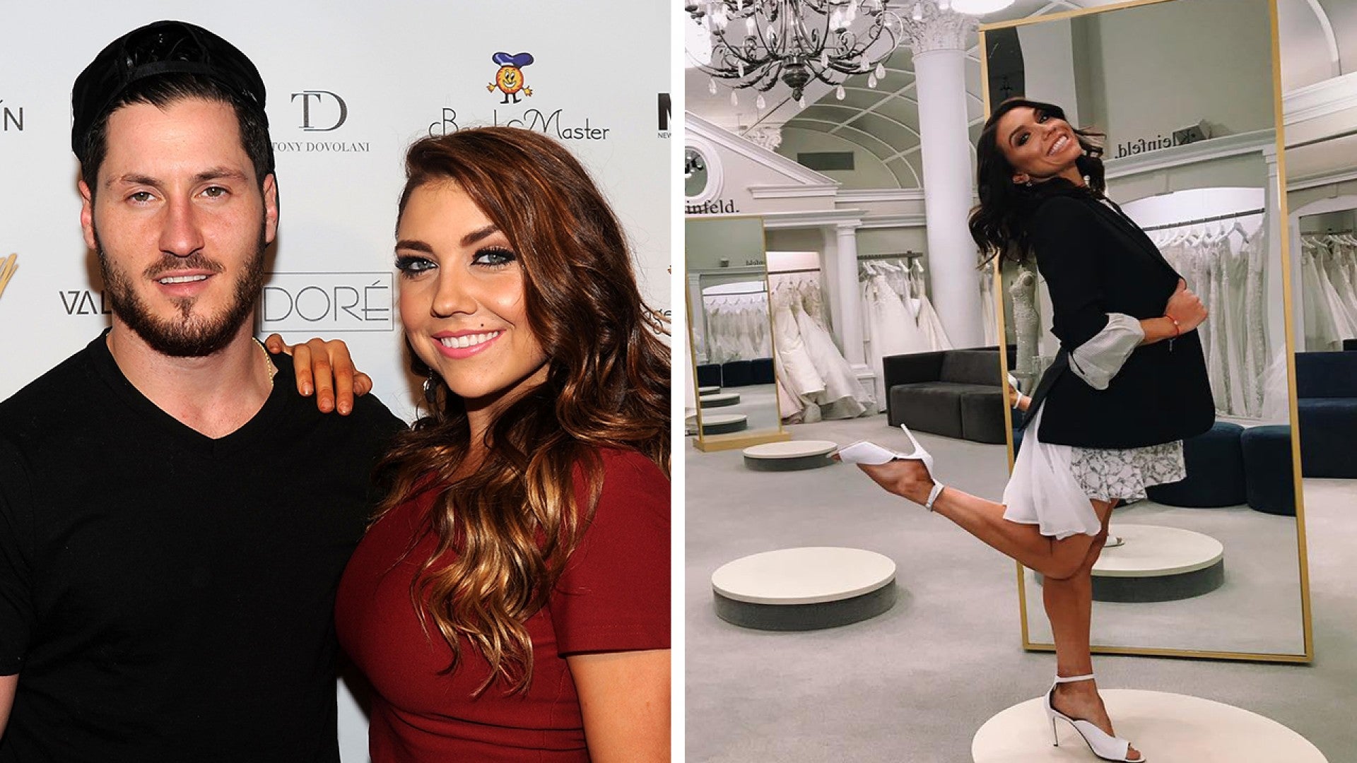 Dancing With The Stars Pro Jenna Johnson Says Yes To The Dress