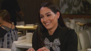 Nikki Bella Gets Flirty With Artem Chigvintsev on Lowkey Lunch Date