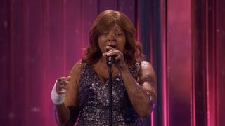 'AGT: The Champions': Plane Crash Survivor Kechi Cries After Getting Simon Cowell's Golden Buzzer