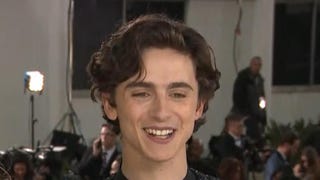 'Golden Globes 2019': Watch Timothee Chalamet Butcher 'A Star Is Born' Sing-Along