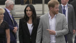 See Meghan Markle and Prince Harry's Reaction When a Boy Drops the F-Bomb in Front of Them!