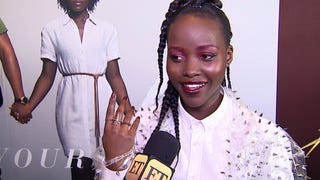 Lupita Nyong'o Is Having the Most Fun Playing With 'Weird' Fashion During 'Us' Press Tour (Exclusive)