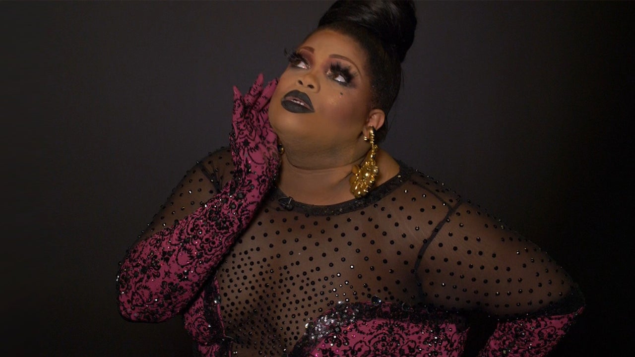 Silky Nutmeg Ganache Delivers Epic Monologue During ET Interview Watch! (Exclusive)