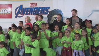 Watch the Cast of 'Avengers: Endgame' Surprise Young Fans at Disneyland