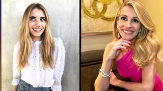 Emma Roberts Jokes About Why People Think Her and Aunt Julia Look Alike (Exclusive)