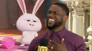 Kevin Hart on Hilarious Moment Handling Bunny While Promoting 'Secret Life of Pets 2' (Exclusive)