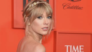 Taylor Swift Is Picture Perfect in Pastel at Time 100 Gala