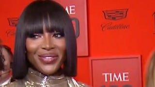 Naomi Campbell Seemingly Shades Kim Kardashian With Two Words at Time 100 Gala (Exclusive)