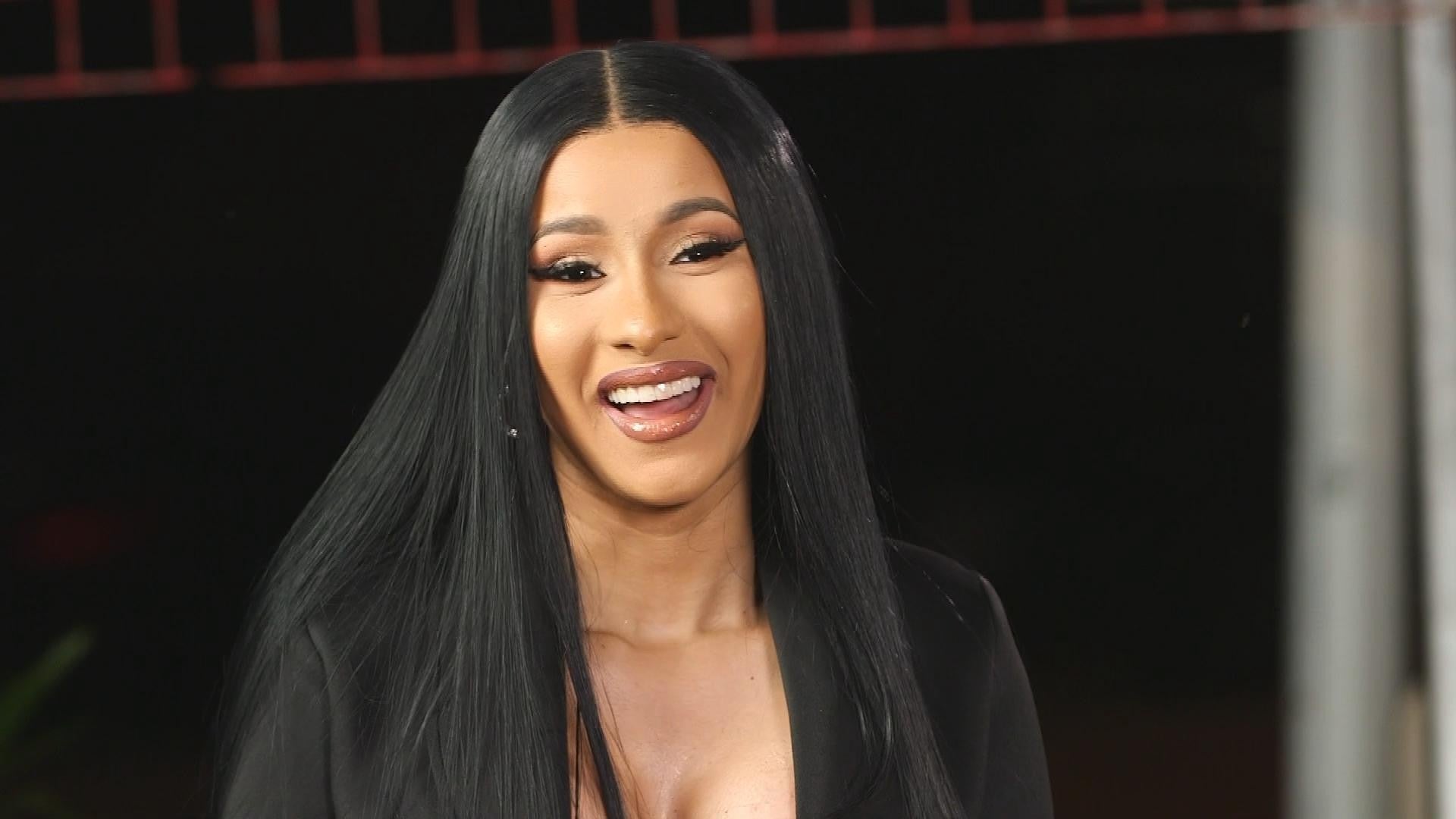 Cardi B Gives Fans A First Look At Her Hustlers Character In Sexy Selfie Entertainment Tonight What the women who inspired the movie, samantha barbash and roselyn keo, are. how cardi b s helping hustlers cast using experience from her stripper past exclusive