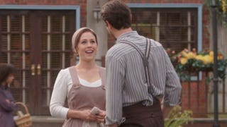 'When Calls the Heart': Lucas Asks Elizabeth to Dinner -- As Nathan Watches! (Exclusive)