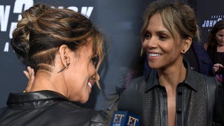 Halle Berry Debuts Bold, Buzzed Hairstyle at 'John Wick' Premiere 