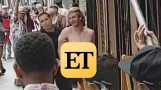 Andrew Garfield Films a Nude Scene in Hollywood as Fans Watch 