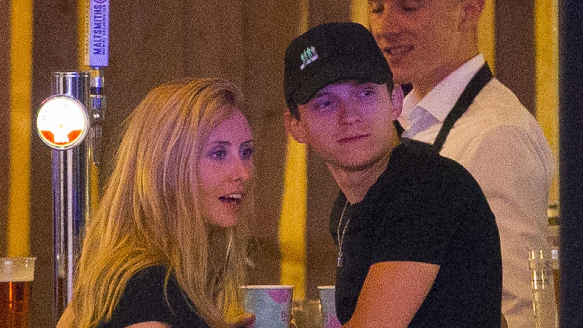 Tom Holland Packs On Pda With Mystery Woman In London Pics