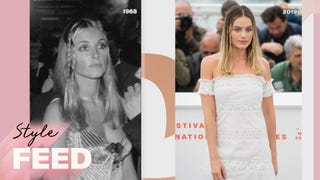 Margot Robbie Channels Sharon Tate With '60s-Inspired Style | ET Style Feed