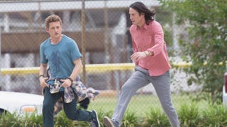 Keanu Reeves Spotted Filming 'Bill and Ted 3' With Alex Winter 