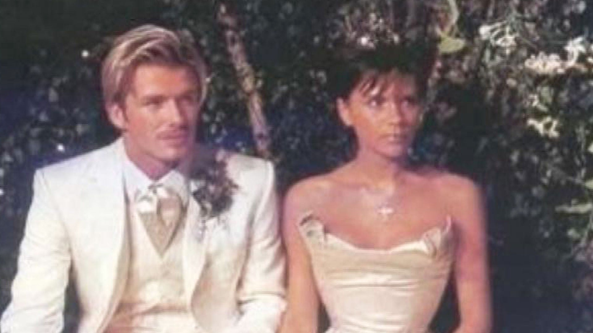 David and Victoria Beckham's oh-so-90s wedding: the lavish