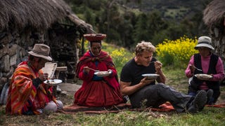 Gordon Ramsay Explores Peru's Rich Culture and Cuisine in New Globetrotting Show (Exclusive)