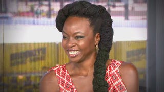 Danai Gurira Opens Up About Leaving 'The Walking Dead' | Comic-Con 2019 (Exclusive)