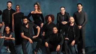John Oliver Says Beyonce Wasn't Actually There for Epic 'Lion King' Cast Photo
