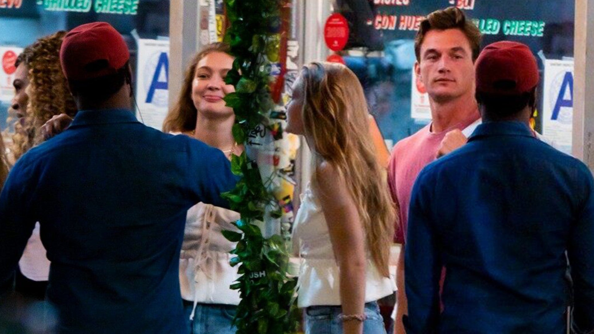 Tyler Cameron Supports Gigi Hadid At Her Grandmothers