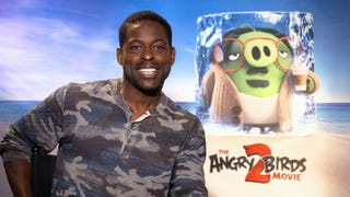 Why Sterling K. Brown Ditched His Signature Look! (Exclusive)