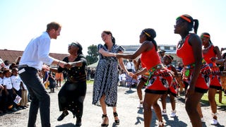 Watch Meghan Markle and Prince Harry Dance With Locals During Royal Tour of Africa
