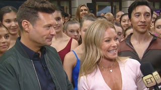 Go Behind the Scenes of Kelly Ripa and Ryan Seacrest's Guinness World Record Stunt
