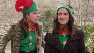 Laura Marano Has a Thing for Sexy Santa in 'A Cinderella Story: Christmas Wish' (Exclusive Clip)