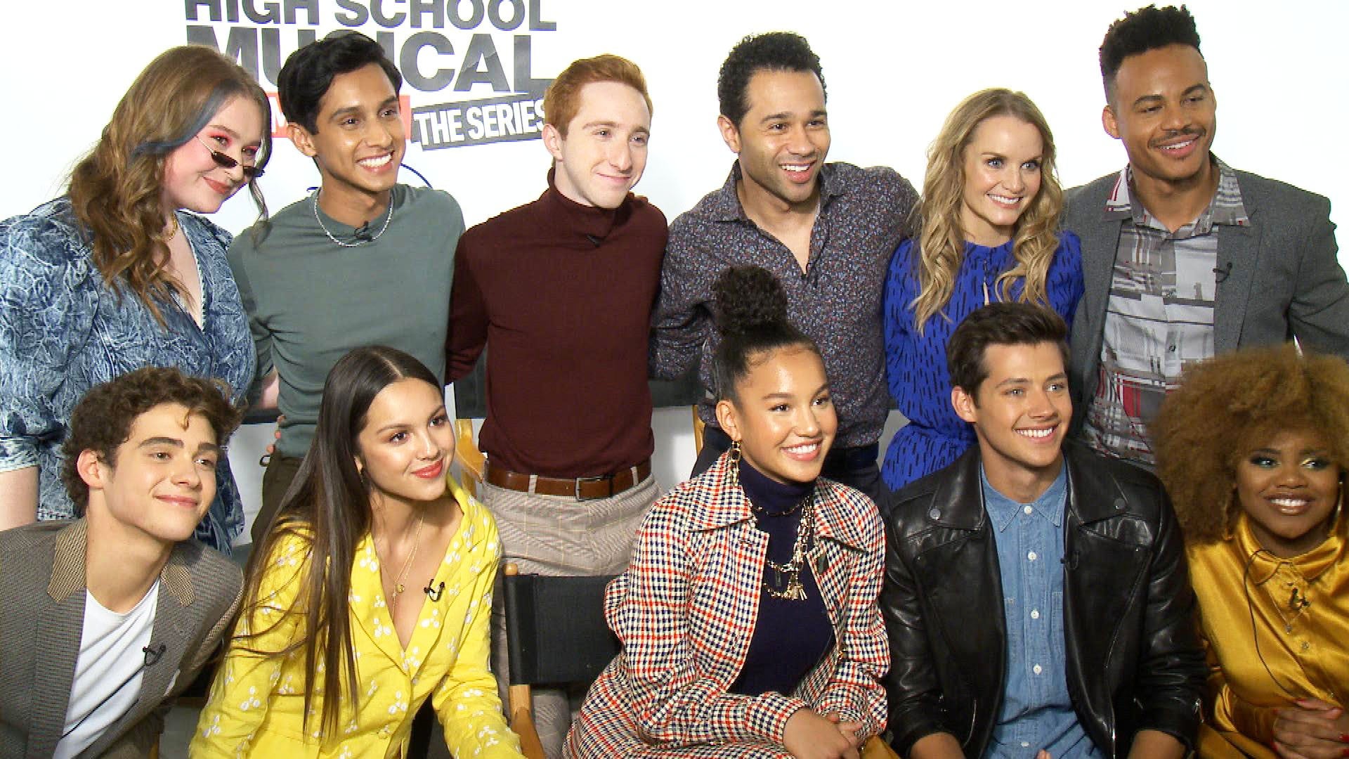 The Cast of High School Musical: The Musical: The Series Reflects