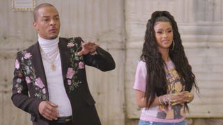 Cardi B and T.I. React to Their Wildest Fashion Moments (Exclusive) 